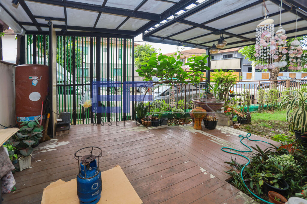 ขายทาวน์เฮ้าส์ พฤกษาวิลล์42 เทอดไท กัลปพฤกษ์ หลังมุม ถนนเมน